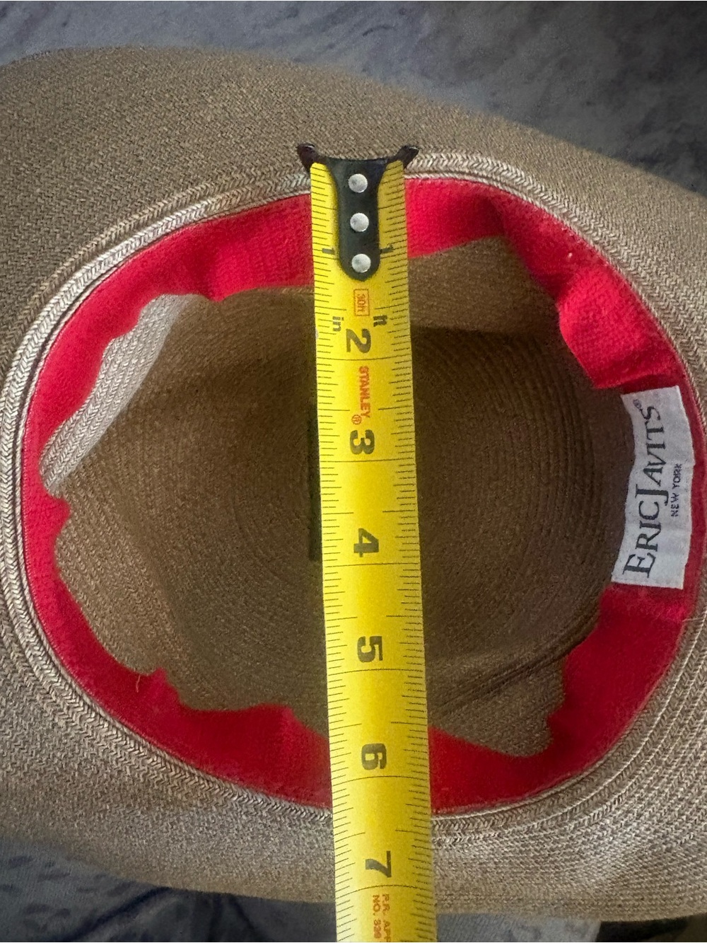 Vintage Eric Javits New York Vintage Wide Brim Hat - Picture 11 of 11